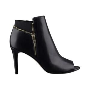 Marc Fisher Women's Black‎ Serenity Peep Toe Booties Size 10